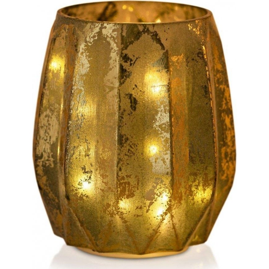AmeliaHome LEDDECO/AH/CORDOBA/BOTTLEGREEN/12X13