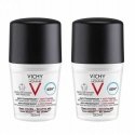 "Vichy" 48 valandų trukmės antiperspiranto rutuliukų rinkinys vyrams "Homme 48h" (antiperspirantas) 2 x 50 ml