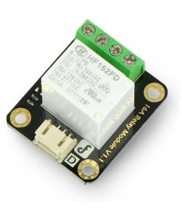 DFRobot Gravity, 1 kanāla relejs, 277 VAC / 16 A kontakti, 5 V spole