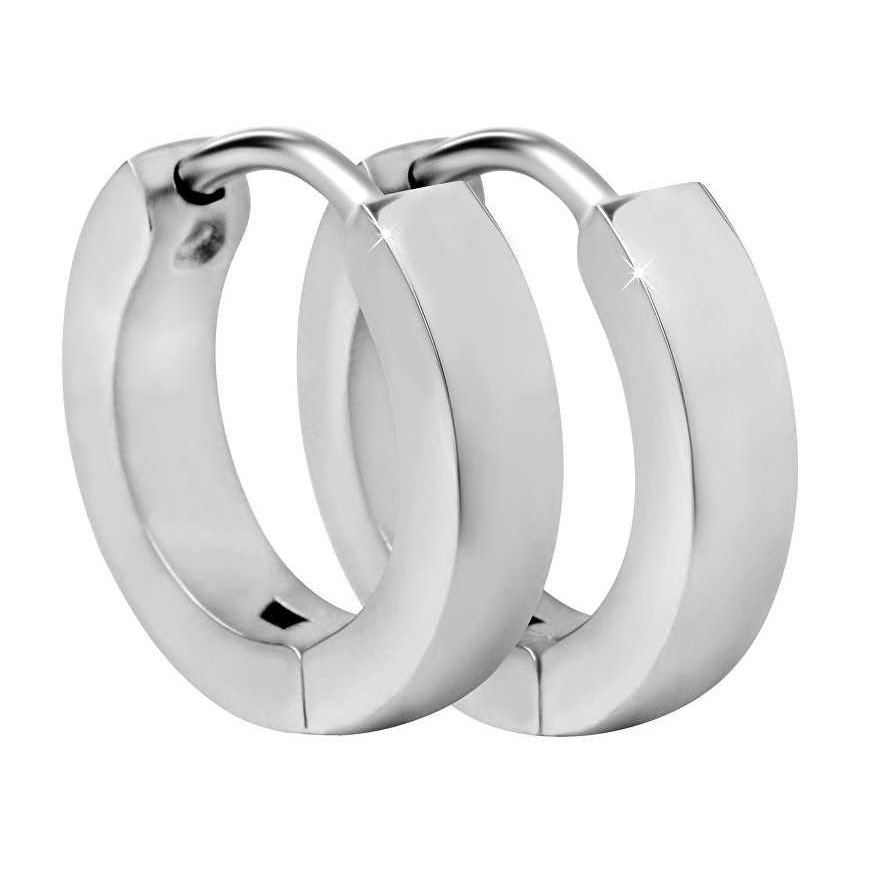 Trolley Steel Earrings Rings