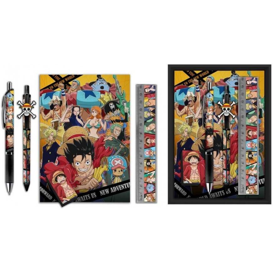 Lasten One Piece -koulutarvikkeet, 5 kpl – 2