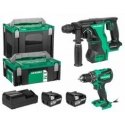 Battery kit 18V DS18DBS+DH18DBL with 2x5Ah batteries Battery kit 18V DS18DBS+DH18DBL with 2x5Ah batteries