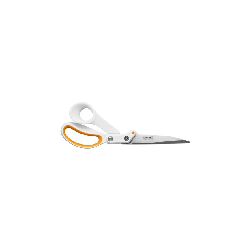Fiskars 1070082 stationery/craft scissors Art & Craft scissors Figure cut + Straight cut Orange, Whi