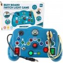 Lean Toys sensory toy-interactive mat, 13 activities, Blue Lean Toys sensory toy-interactive mat, 13 activities, Blue