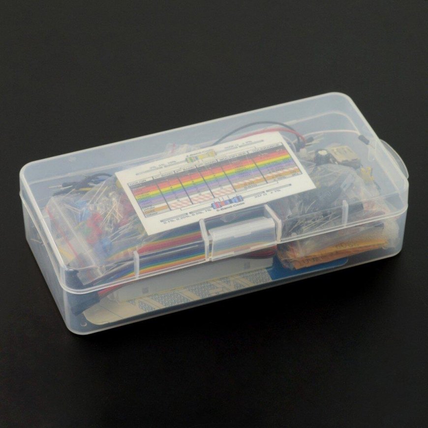 OEM Electronics component kit E24 + breadboard 400 - E24 - 235 elements – 2