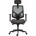 Powerton-toimistotuoli Ergonominen toimistotuoli Tina, harmaa Powerton-toimistotuoli Ergonominen toimistotuoli Tina, harmaa