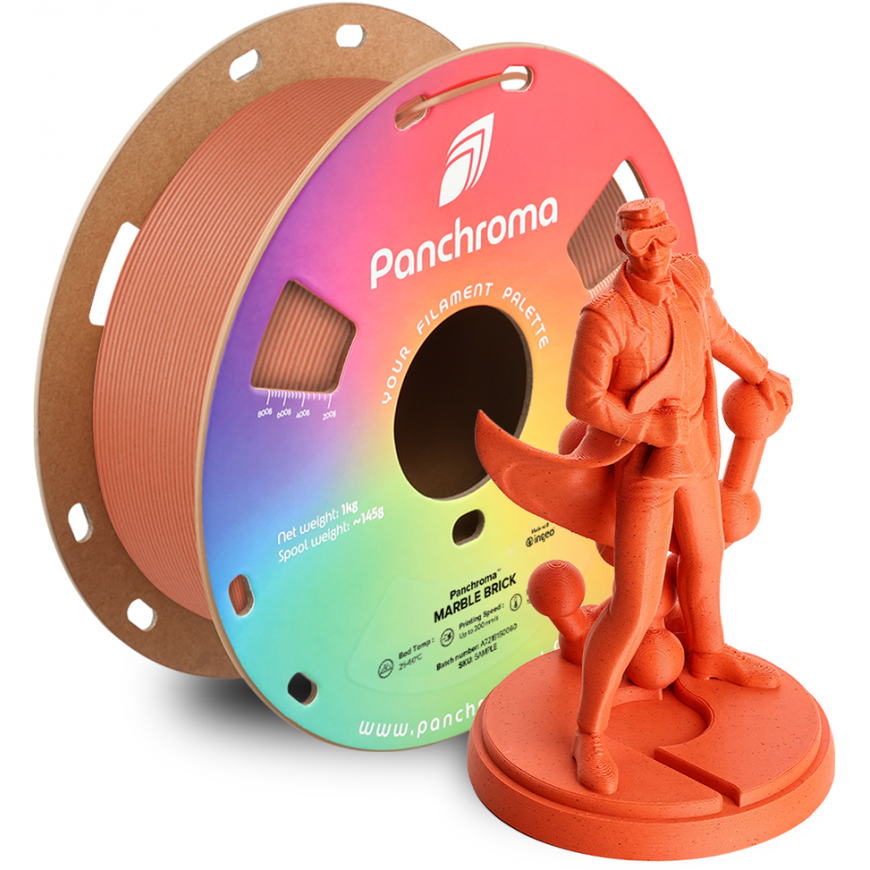 Polymaker Panchroma™ PLA Marmori 1,75 mm 1 kg - Marmori Tiili