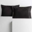 AmeliaHome CUS/AH/VELVET/Black/SIDE/50X70*2