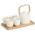 Zeller PIECES Japanese tea set TAVERO, ceramic products, 6 pcs Zeller PIECES Japanese tea set TAVERO, ceramic products, 6 pcs