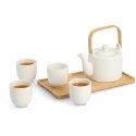 Zeller PIECES Japanilainen tee-setti TAVERO, keramiikkatuotteet, 6 kpl Zeller PIECES Japanilainen tee-setti TAVERO, keramiikkatuotteet, 6 kpl