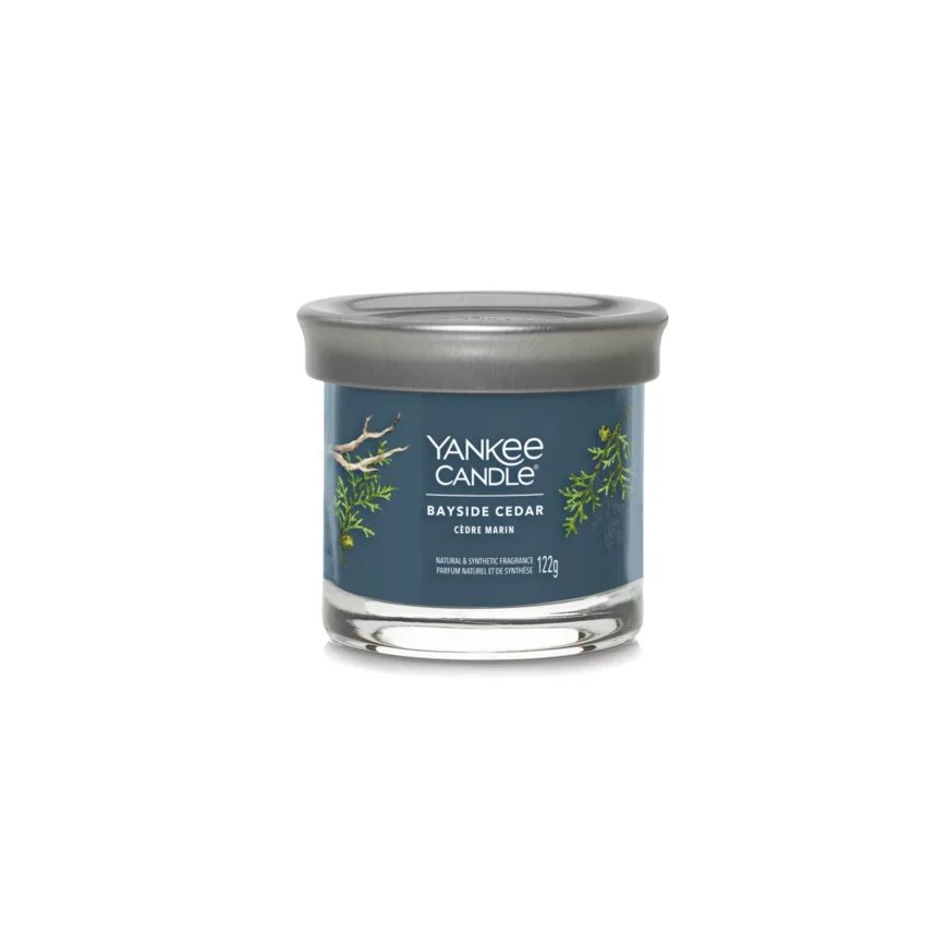 Yankee Candle 1744755E vaska svece Cilindrs CEDAR Zils 1 pcs