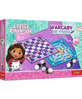 Trefl Checkers and Windmill game Gabi Gabby Dollhouse