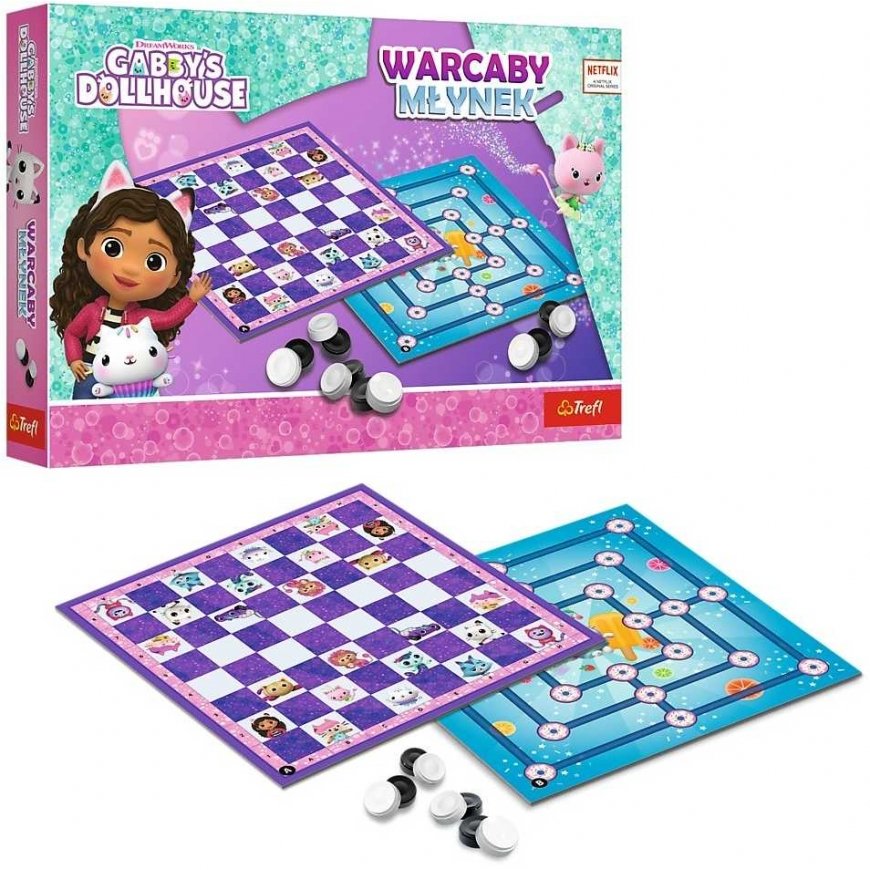 Trefl Шашки и Мельница игра Габи Габби для Кукольного Домика – 3