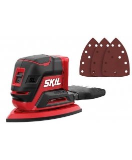 Skil_Red Аккумуляторная треугольная шлифовальная машина Skil 3715CA, 20 В