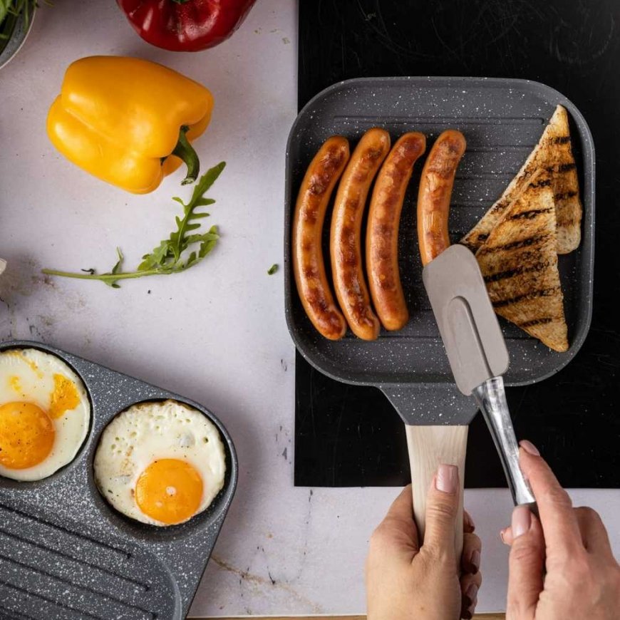 GRILL 18 X 18CM MARBLE KLAUSBERG KB-7811 GRAY – 2