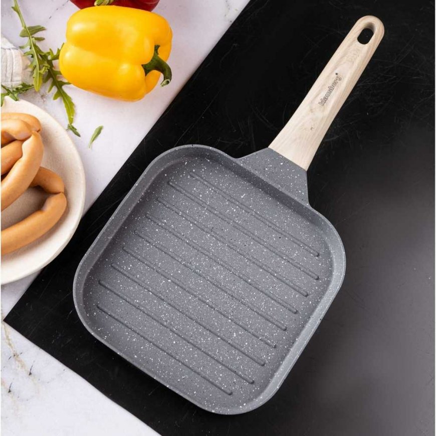 GRILL 18 X 18CM MARBLE KLAUSBERG KB-7811 GRAY – 5