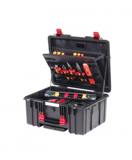 Wiha XL 2 Tool Case for Electricians, 60 pcs.