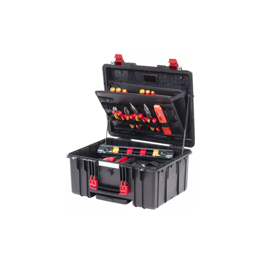 Wiha XL 2 Tool Case for Electricians, 60 pcs.