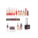 Wiha XL 2 Tool Case for Electricians, 60 pcs.