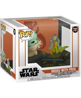 Funko POP figūra Deluxe Star Wars The Mandalorian Grogu su varle
