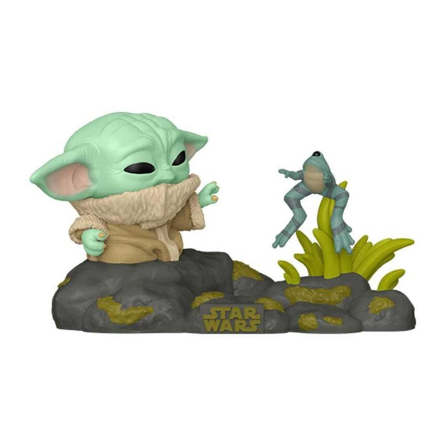 Funko POP figūra Deluxe Star Wars The Mandalorian Grogu su varle – 2