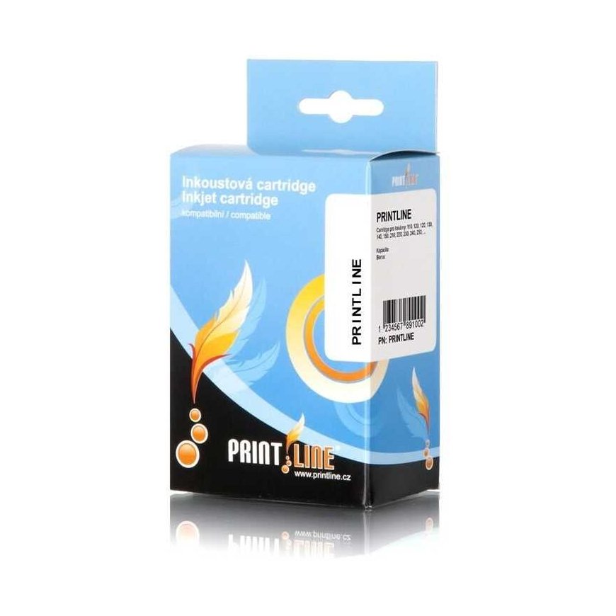 PRINTLINE saderīga kasete ar HP 652, F6V25AE, melna, čips