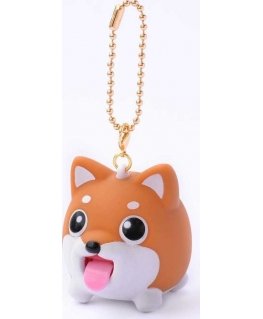 Pakabukas „Jibber Pet Charms”, ruskea korgi