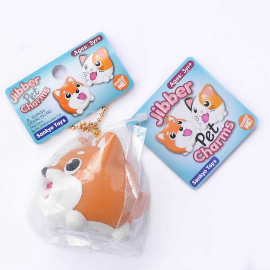 Open 'Jibber Pet Charms', brown corgi – 4