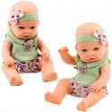 Lean Toys Roheline lilleline kleit peapaela ja lipsuga "Baby Doll" Lean Toys Roheline lilleline kleit peapaela ja lipsuga "Baby Doll"