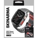 Skinarma käevõru + Saido 2in1 Apple Watch 45/44mm halli värvi Skinarma käevõru + Saido 2in1 Apple Watch 45/44mm halli värvi