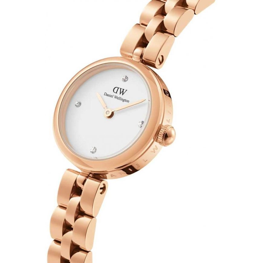 Moteriškas pulkstenis DANIEL WELLINGTON Elan Lumine Rose Gold 22mm DW00100717 + KASTE (zw522a) – 4