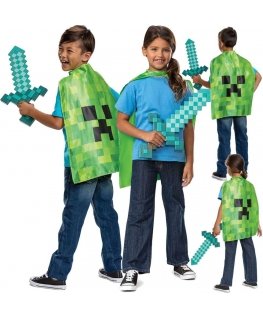 GoDan Minecraft set sword, universal size cape