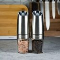 Klausberg Set of Two Gravity Salt and Pepper Mills, KB-7575 Klausberg Set of Two Gravity Salt and Pepper Mills, KB-7575