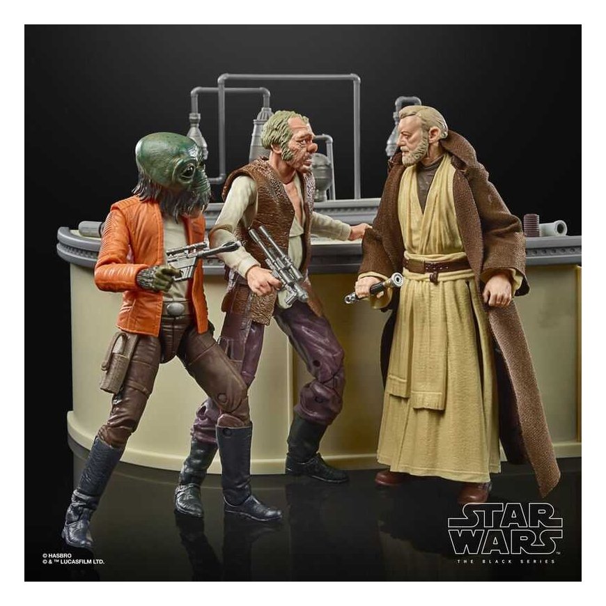 Hasbro Star Wars Musta Sarja Voima Voimasta Cantina Showdown -paketin hahmo 15 cm – 3