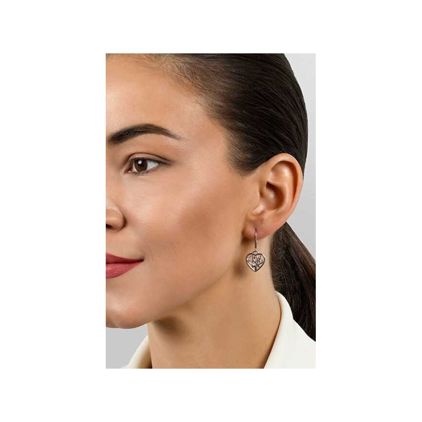 Brilio Silver Прекрасные серебряные висячие серьги EA702W – 3