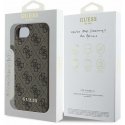 Чехол Guess 4G Charm предназначен для Apple iPhone 16e Tone on Tone Brown Чехол Guess 4G Charm предназначен для Apple iPhone 16e Tone on Tone Brown