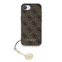 Guess 4G Charm case designed for Apple iPhone 16e Tone on Tone Brown Guess 4G Charm case designed for Apple iPhone 16e Tone on Tone Brown