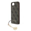 Чехол Guess 4G Charm предназначен для Apple iPhone 16e Tone on Tone Brown Чехол Guess 4G Charm предназначен для Apple iPhone 16e Tone on Tone Brown