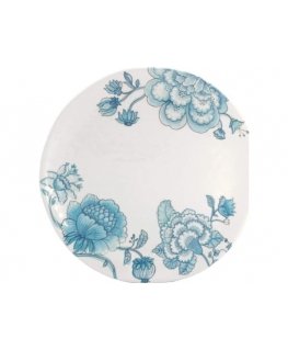 5five Simply Smart ROSE&TULIPS ONIRIA Round plate made of melamine 30 cm