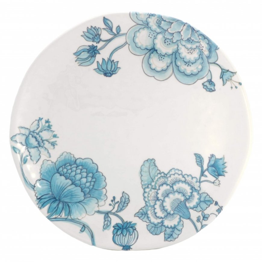 5five Simply Smart ROSE&TULIPS ONIRIA Round plate made of melamine 30 cm – 2