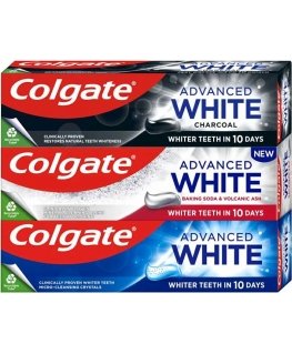 Colgate Advanced Mix Trio Valkoittava Hammastahna Setti 3 x 75 ml 75ml hammastahna