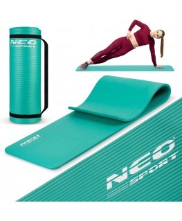 Suuri harjoitusalusta 183 x 60 cm Neo-Sport - 192301 turkoosi