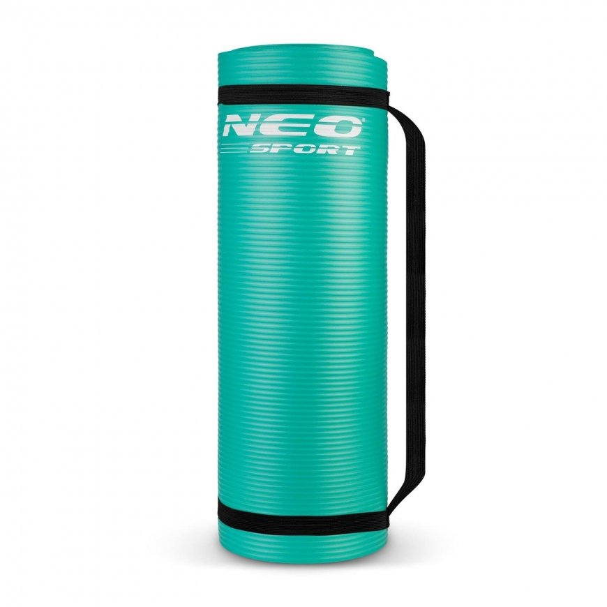 Large exercise mat 183 x 60 cm Neo-Sport - 192301 turquoise – 5