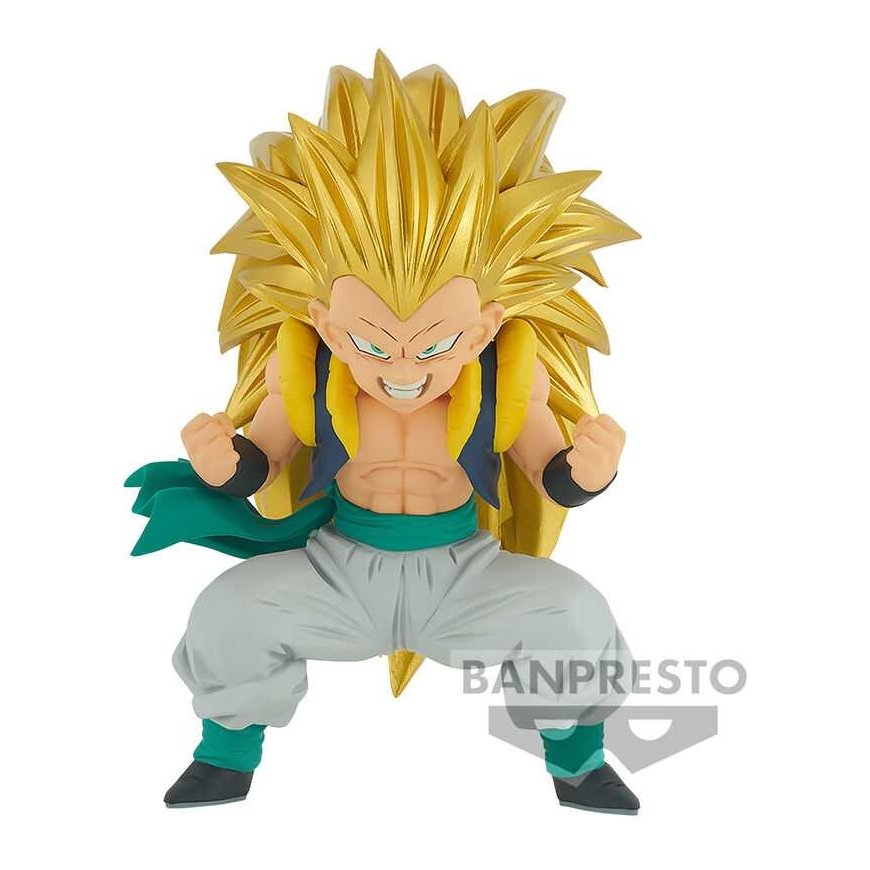Banpresto Dragon Ball Z Saiyanite veri Gotenks Special XVI figuur 9cm