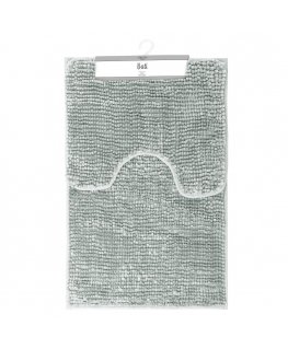 AmeliaHome BATHMAT/AH/BATI/SET/Pilkas/50X80+40X50