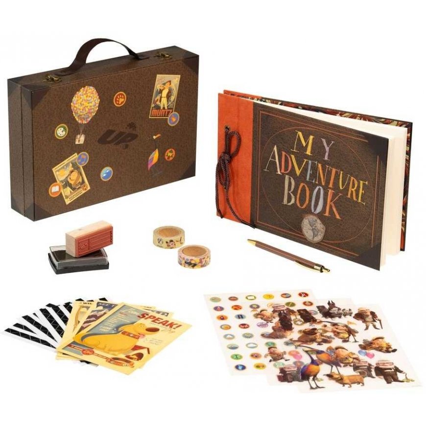ERIK Disney Pixar UP My Adventure Book Scrapbook Briefcase set – 2