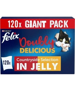 PURINA Felix Lauku izlase - mitrā kaķu barība - 120x85g