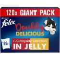 PURINA Felix Kaimo pasirinkimas - drėgnas kačių maistas - 120x85g