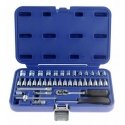 Sukimo galvučių komplektas KingRoy KR038MDA 1/4'' 38 vnt. Sukimo galvučių komplektas KingRoy KR038MDA 1/4'' 38 vnt.
