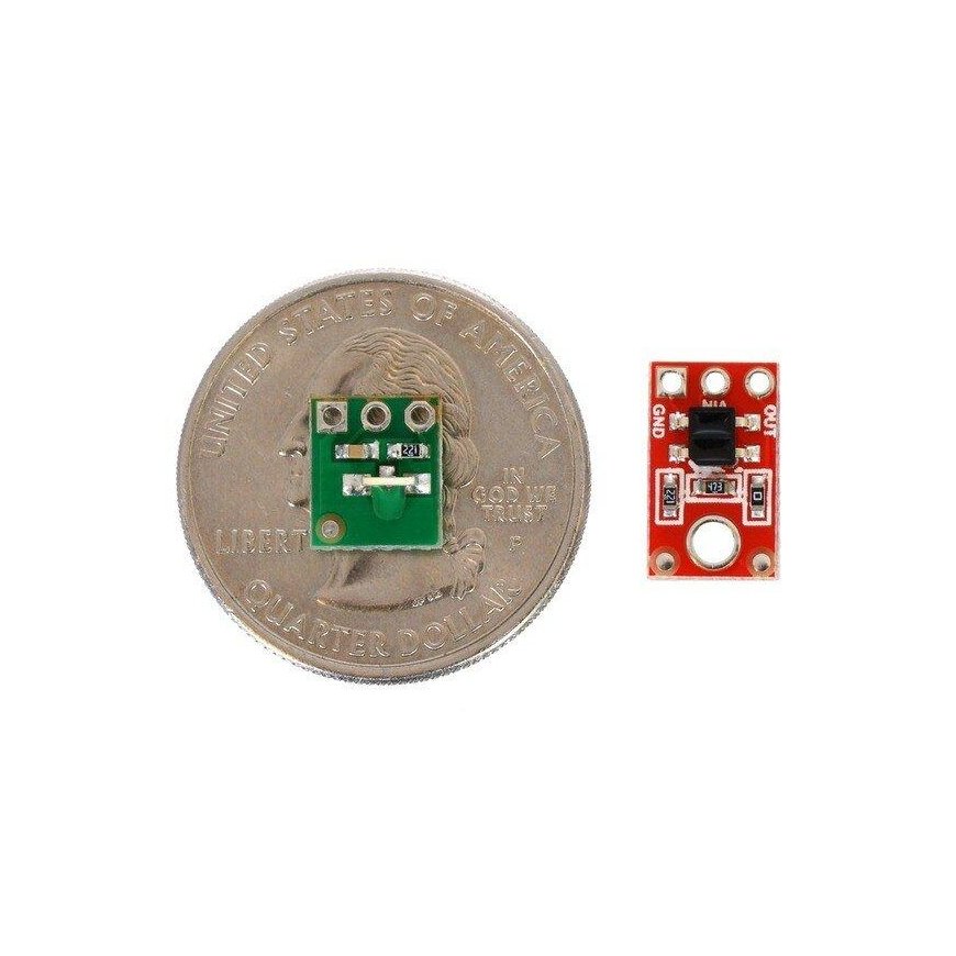 Reflective sensor QTR-L-1A, analog (x2), Pololu 2454 – 2